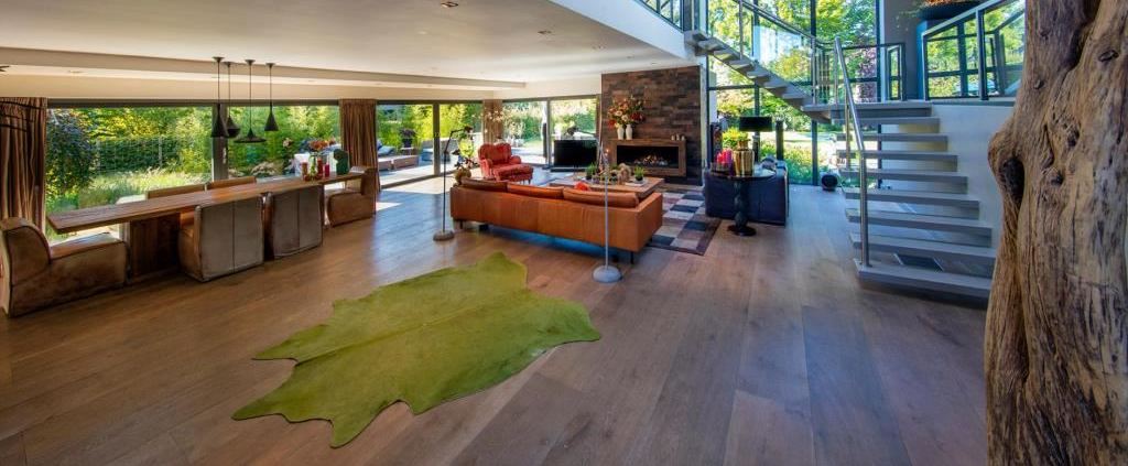 Breed houten vloer Rotterdam